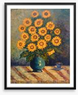 The sunflowers Framed Art Print 451272748