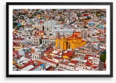 South America Framed Art Print 46537439