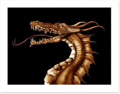Dragons Art Print 46632008