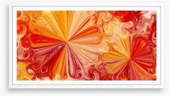 Tangerine dream Framed Art Print 470047878