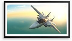 Fighter jet Framed Art Print 47205705