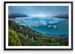 Glaciers Framed Art Print 472767871