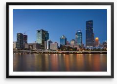 Brisbane Framed Art Print 47412268
