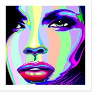 Rainbow girl Art Print 47472429