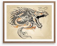 Dragons Framed Art Print 47571405