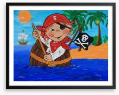 Pirates Framed Art Print 48555438