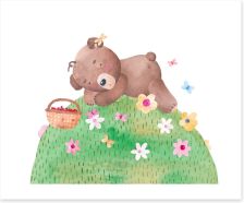 Teddy Bears Art Print 489405750