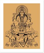 Indian Art Art Print 48998334