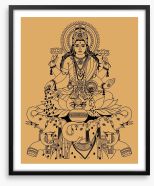 Indian Art Framed Art Print 48998334