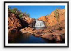 Kakadu waterfall Framed Art Print 49114994