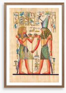 Egyptian Art Framed Art Print 49115849