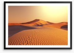 Desert Framed Art Print 49229629