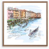 Venice Framed Art Print 49390635
