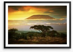 Mount Kilimanjaro in Amboseli
