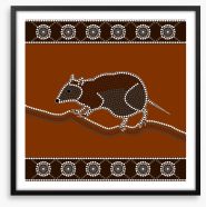 Musky rat-kangaroo Framed Art Print 49539062