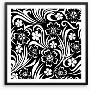 Black and White Framed Art Print 50278199
