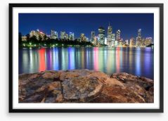 Brisbane Framed Art Print 50963323