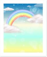 Rainbows Art Print 51316685