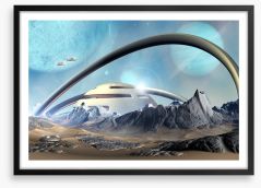 Sci-Fi Framed Art Print 51525883
