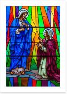 Stained Glass Art Print 51679519