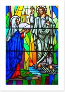 Stained Glass Art Print 51679601
