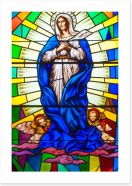 Stained Glass Art Print 51679788