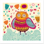 Owls Art Print 52077091