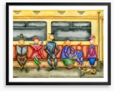 Passengers Framed Art Print 52250778