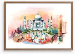 Jewel of India Framed Art Print 52270067