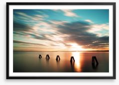 Sunsets / Rises Framed Art Print 53501010