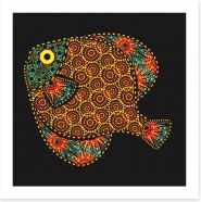 African fish Art Print 53766300
