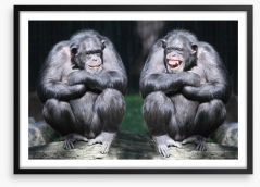 Monkeying around Framed Art Print 54017933