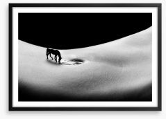 A horse to water Framed Art Print 54136327