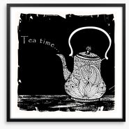 Time for tea Framed Art Print 54358541