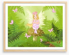 Fairy of the forest Framed Art Print 54561576
