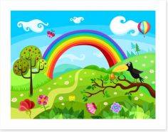 Rainbows Art Print 54810179