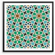 Islamic inspiration Framed Art Print 54883150