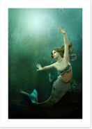 The little mermaid Art Print 55179612