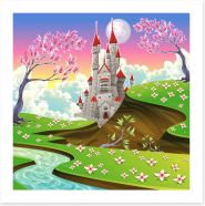 Fairy Castles Art Print 55420279