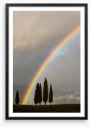 Rainbows Framed Art Print 55469704
