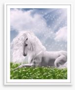 Unicorn magic Framed Art Print 55610138
