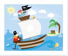 Pirates Art Print 55622858