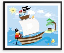 Pirates Framed Art Print 55622858