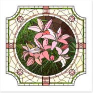 Stained Glass Art Print 55780759