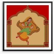 Sanskrit dancer Framed Art Print 55911655