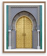 A grand entrance Framed Art Print 55971565