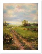 A stroll in the countryside Art Print 56034634