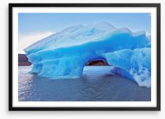 Glaciers Framed Art Print 56203691