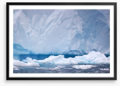 Glaciers Framed Art Print 56331248