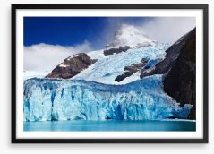 Glaciers Framed Art Print 56504017
